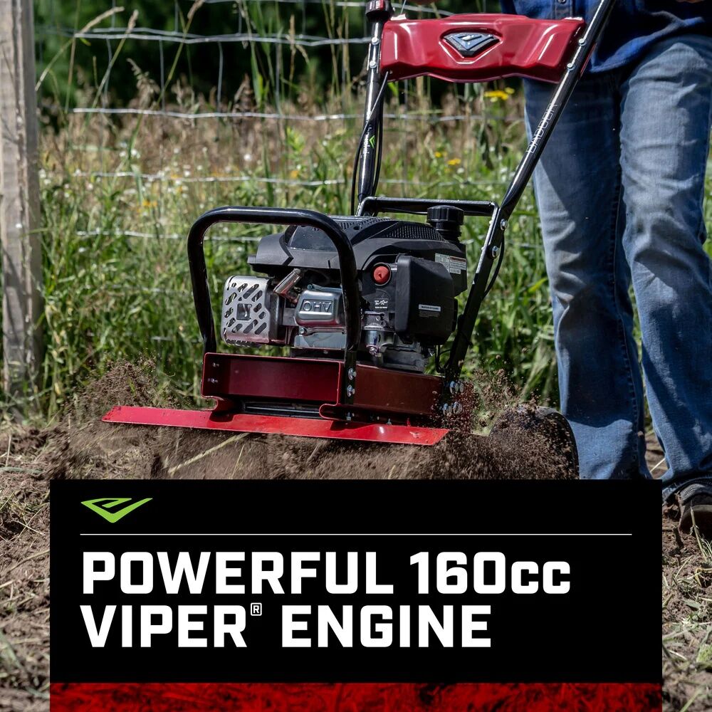 Earthquake Badger 140cc Gas Front Tine Tiller, 21 in.