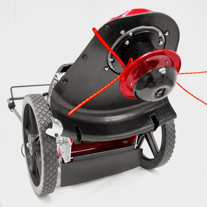 Earthquake 22-In Gas Walk Behind Push Trimmer Mower