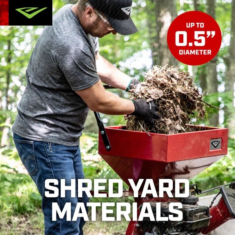 Earthquake K32 Chipper Shredder With 212Cc Viper Engine