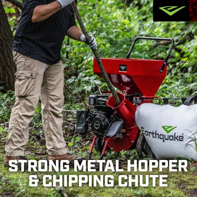 Earthquake K32 Chipper Shredder With 212Cc Viper Engine