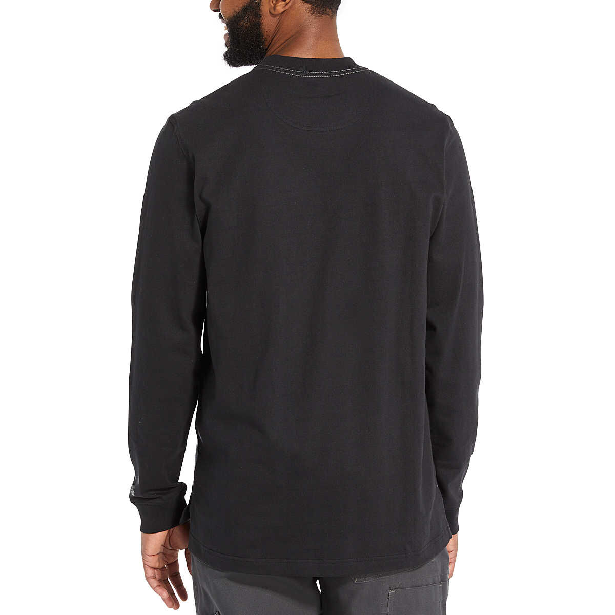 Wolverine Men's Guardian Cotton Long Sleeve Pocket T-Shirt