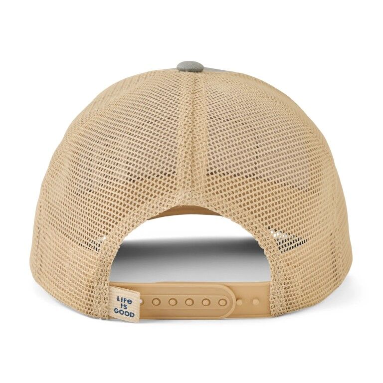 Life Is Good Men's Three Pine Patch Trucker Hat