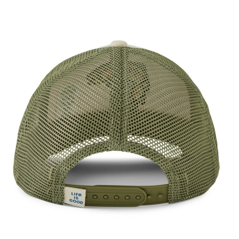 Life Is Good Men's Rainbow Trout Trucker Hat