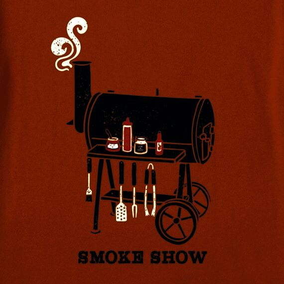 Life Is Good Men's Smoke Show Crusher Tee