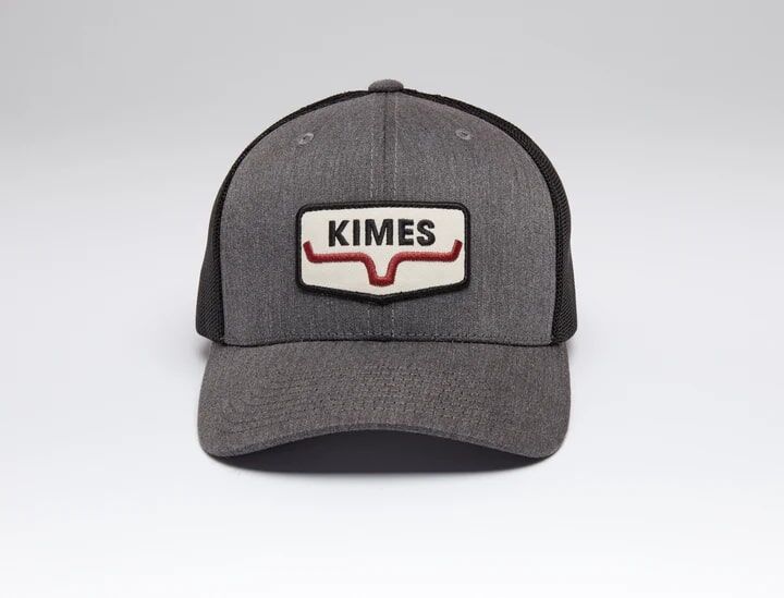 Kimes Ranch Men's El Segundo Trucker Hat in Charcoal Heather