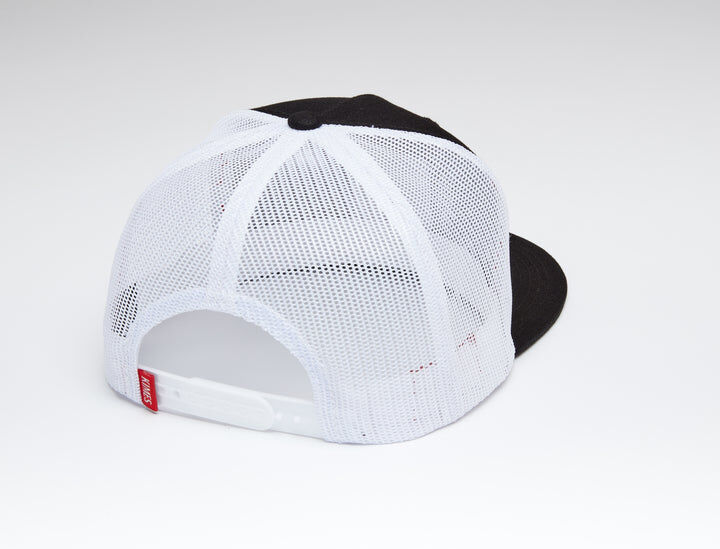 Kimes Ranch Men's Mirror Trucker Hat in Black