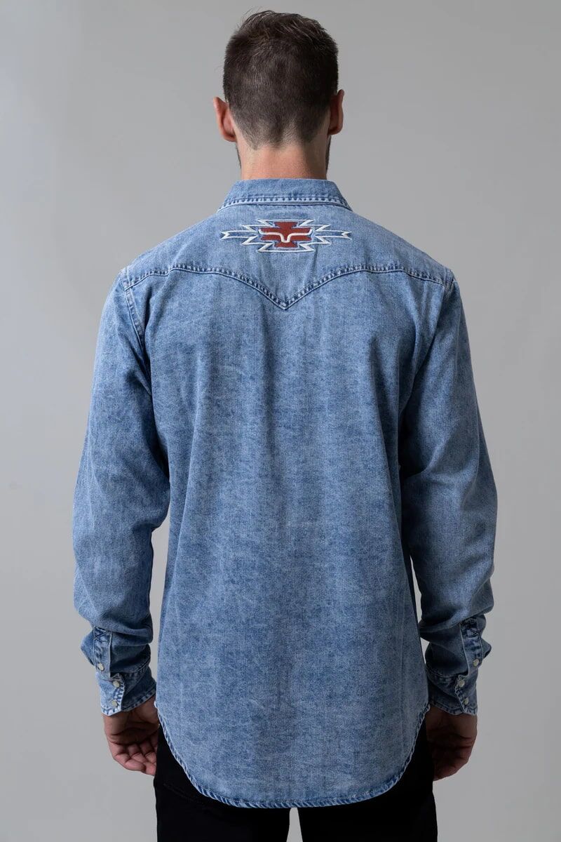 Kimes Ranch Men's Durango Denim Shirt