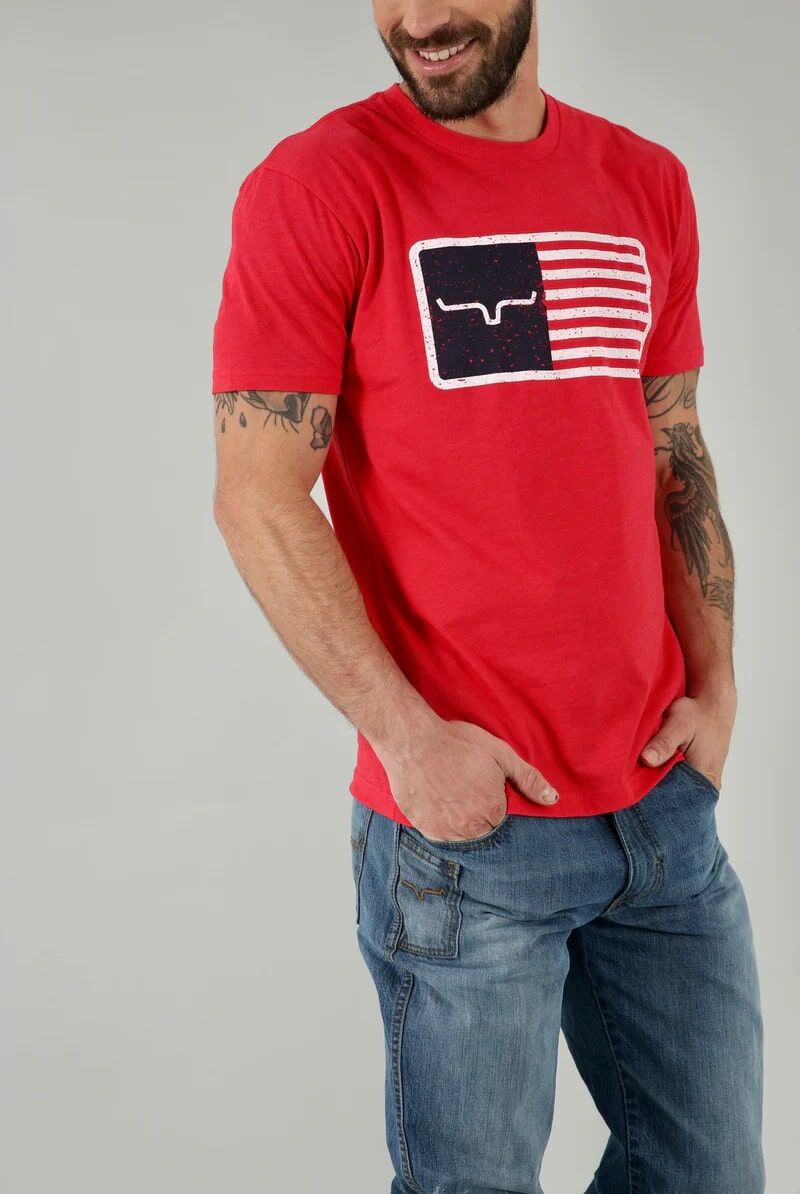 Kimes Ranch Men's American Trucker T-Shirt