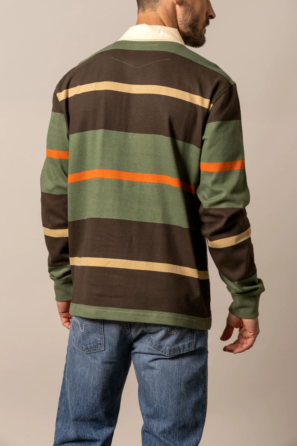 Kimes Ranch Men's Bulldog Rugby Long Sleeve Shirt