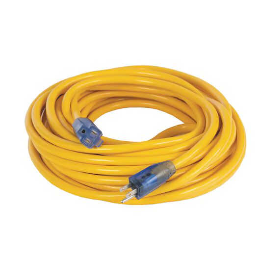 Dewalt 12/3 Lighted CGM Extension Cord, 25-Ft