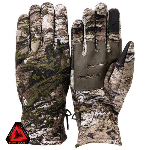 Huntworth Men's Barrow Heat Boot Heavyweight Windproof Softshell Hunting Gloves