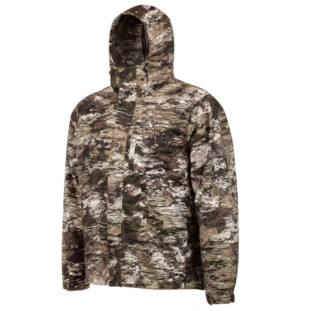 Huntworth Men's Winsted Lightweight Waterproof  Tricot Hunting Rain Jacket