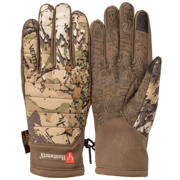Huntworth Men's Heat Boost Performance Fleece Hybrid Windproof Hunting Glove