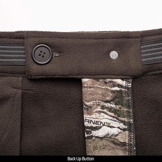 Huntworth Men's Midweight Soft Shell Fleece-Interior Pants