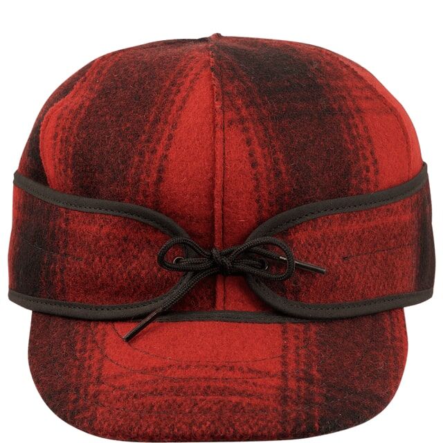 Stormy Kromer Men's The Original Stormy Kromer Cap in Red Plaid