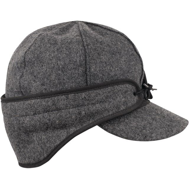 Stormy Kromer Men's The Rancher Cap in Charcoal