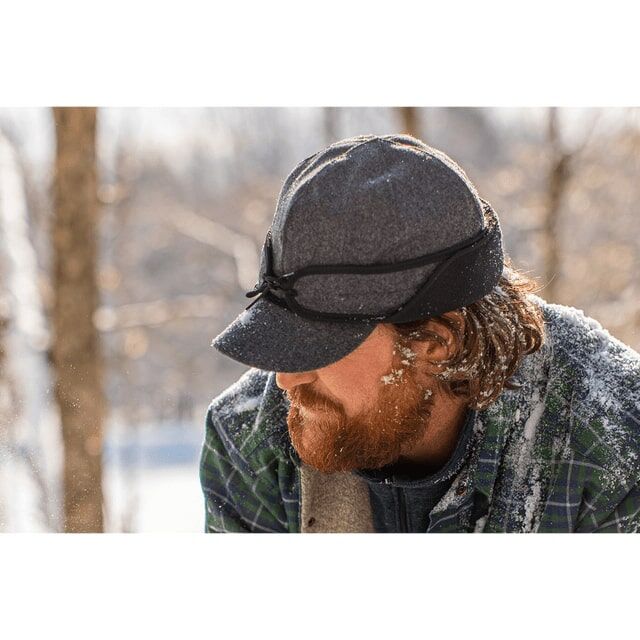 Stormy Kromer Men's The Rancher Cap in Charcoal