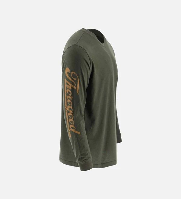 Thorogood Men's Thorogood Wheel Script Logo Long Sleeve T-Shirt