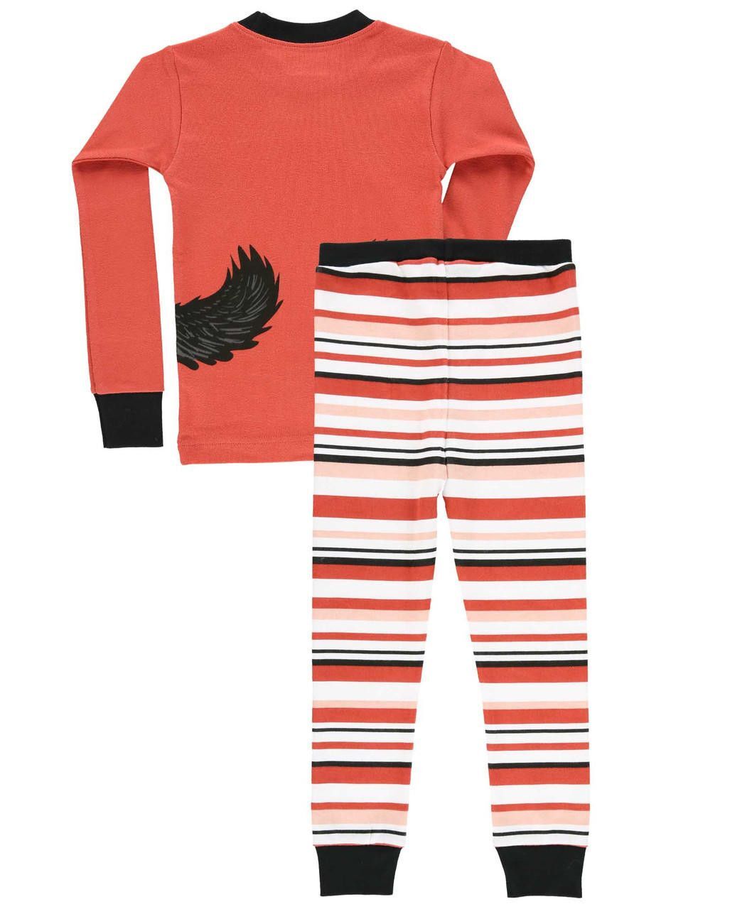 LazyOne Kids' Bear Hug Long Sleeve PJ's