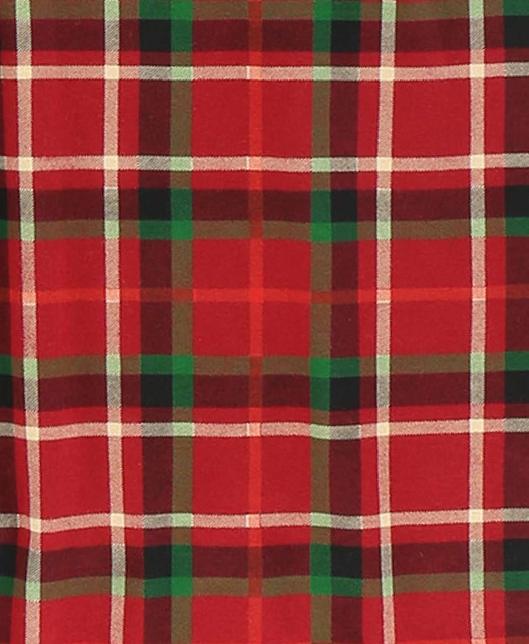 LazyOne Men's Christmas Plaid Flannel PJ Pant