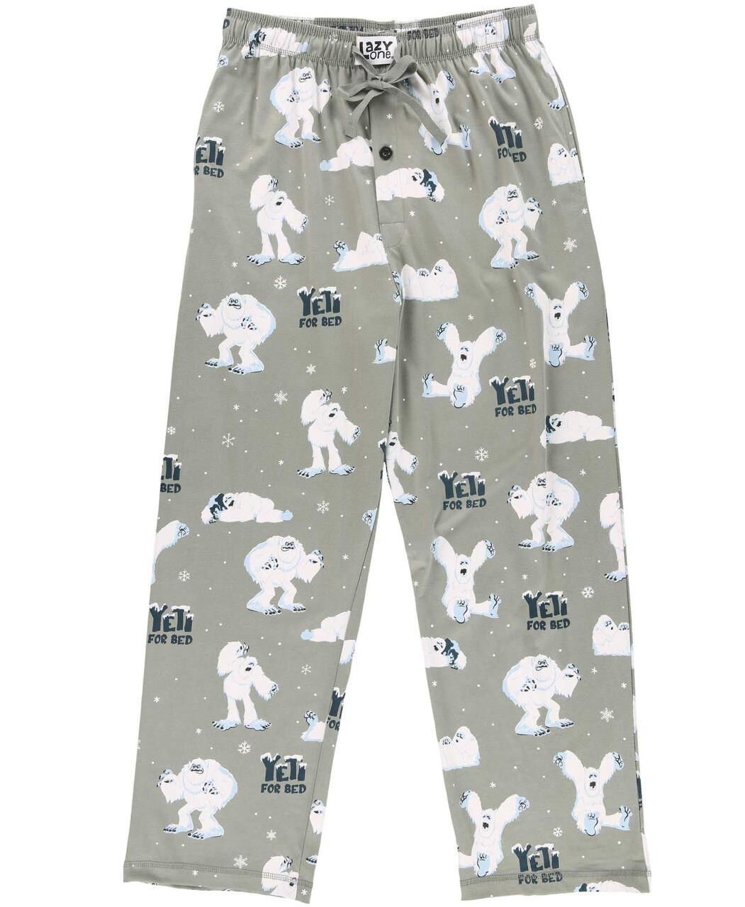 LazyOne Men's Yeti For Bed PJ Pant