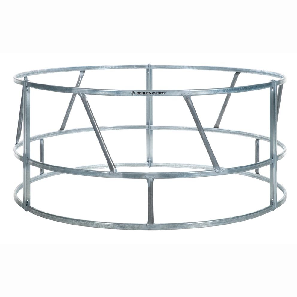 Behlen Country EcoSmart Galvanized Round Bale Feeder, 8-Ft