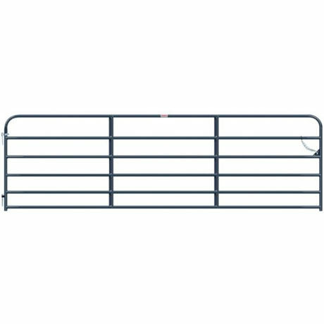 Behlen Country Gray The Heritage Round Corner Gate, 14-Ft x 50-In