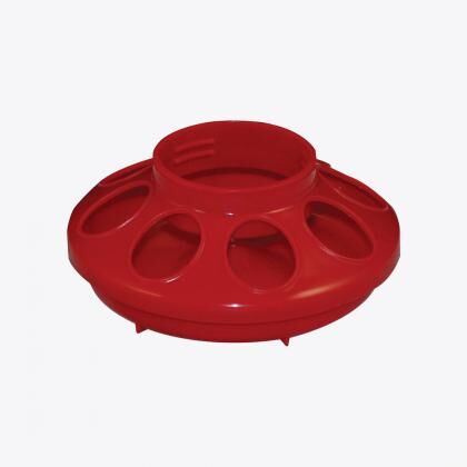 Manna Pro Harris Farms Plastic Baby Chicken Feeder Base for Quart Jar Assortment