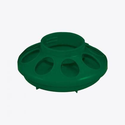 Manna Pro Harris Farms Plastic Baby Chicken Feeder Base for Quart Jar Assortment