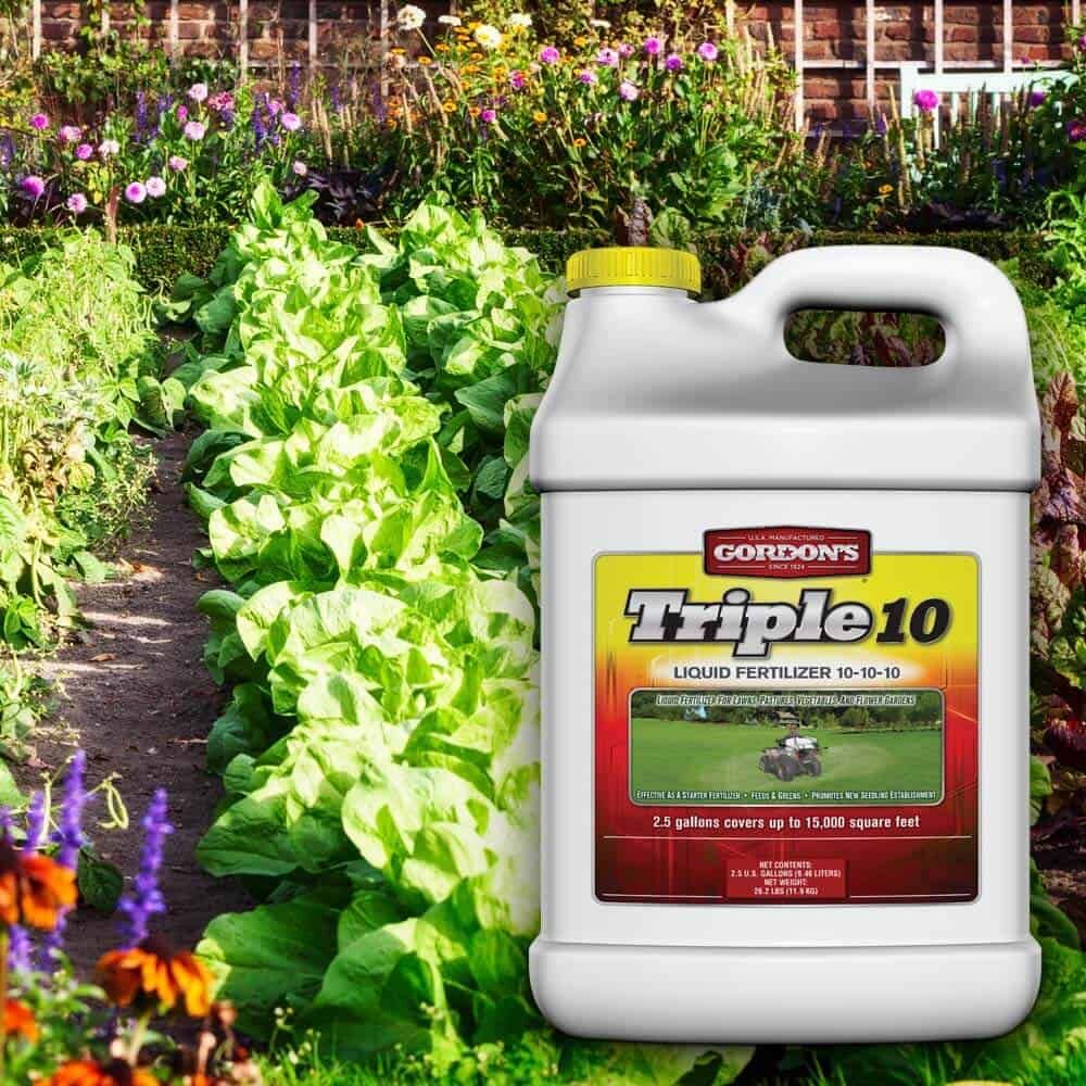 Gordon's Triple 10 Liquid Fertilizer 10-10-10, 1-Gal