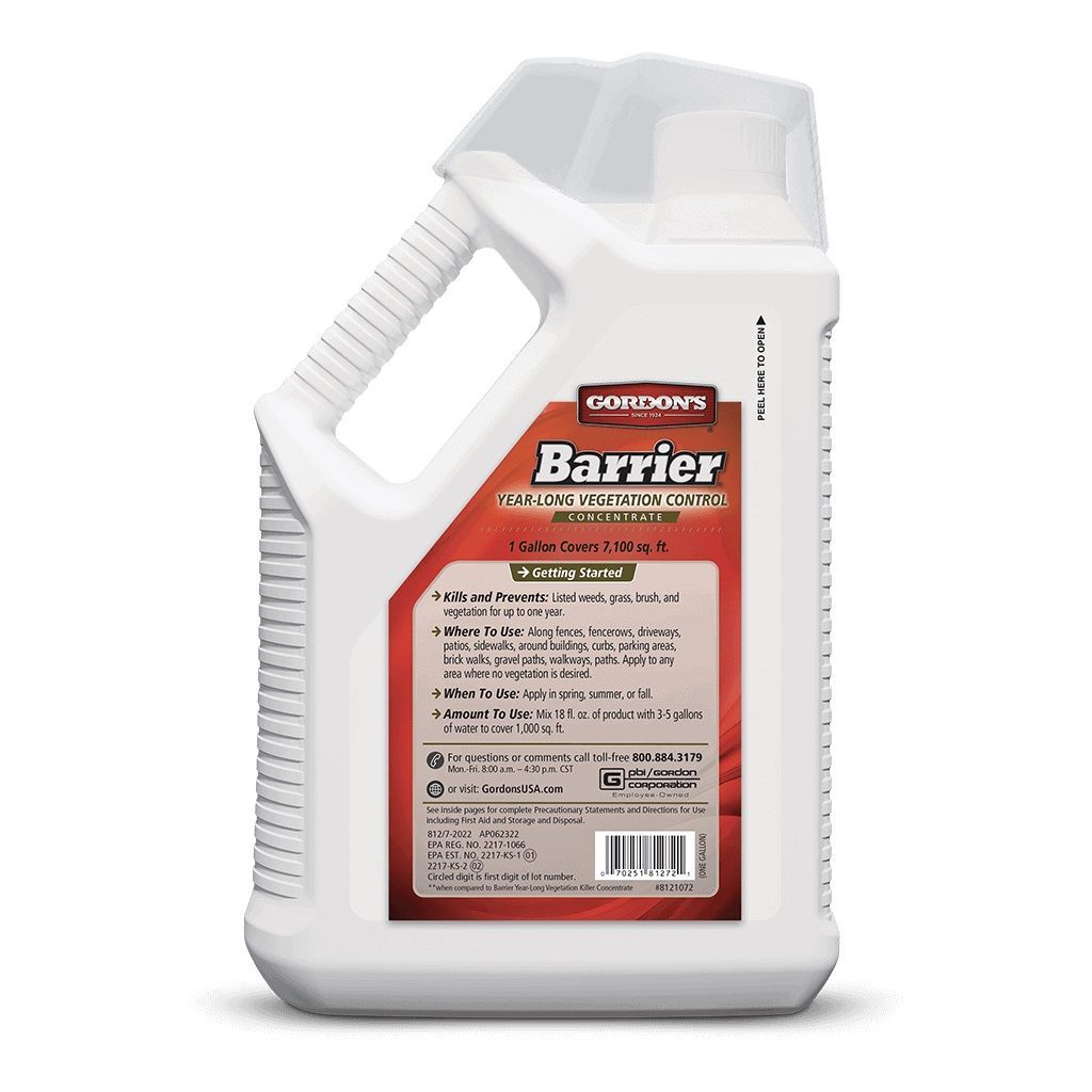 Gordon's Barrier Year-Long Vegetation Control Concentrate, 1-Gal