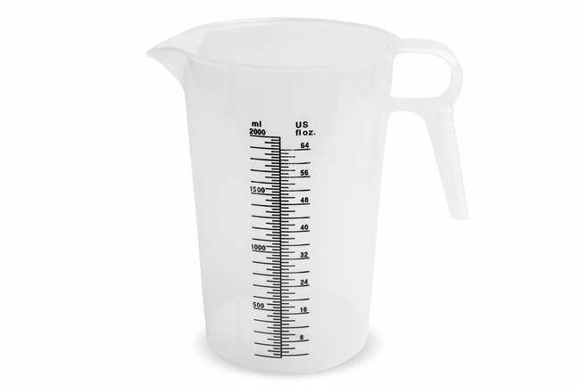 Accupour Measuring Pitcher - White, 64 oz