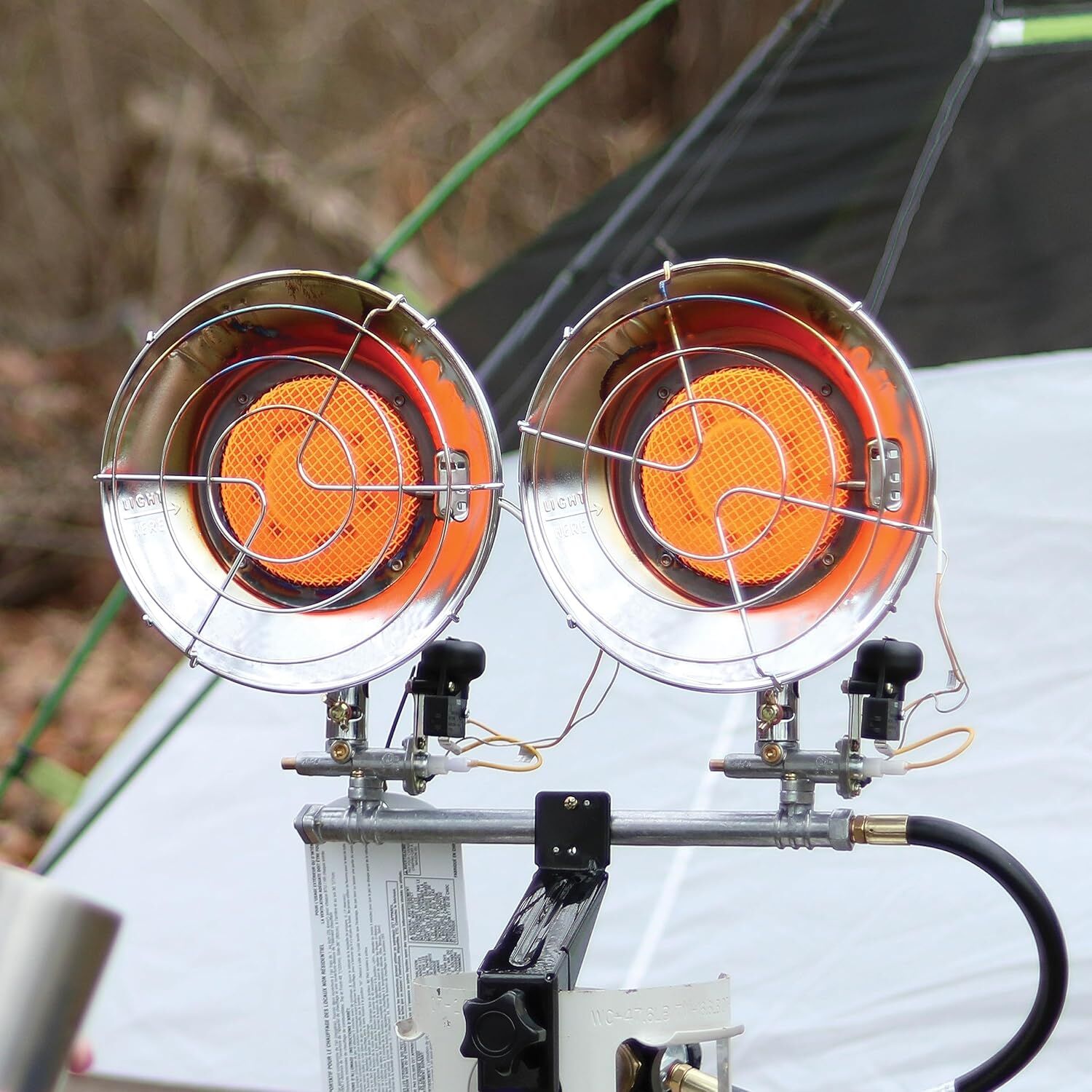 Mr. Heater 30,000 BTU 2 Burner Propane Tank Top Heater