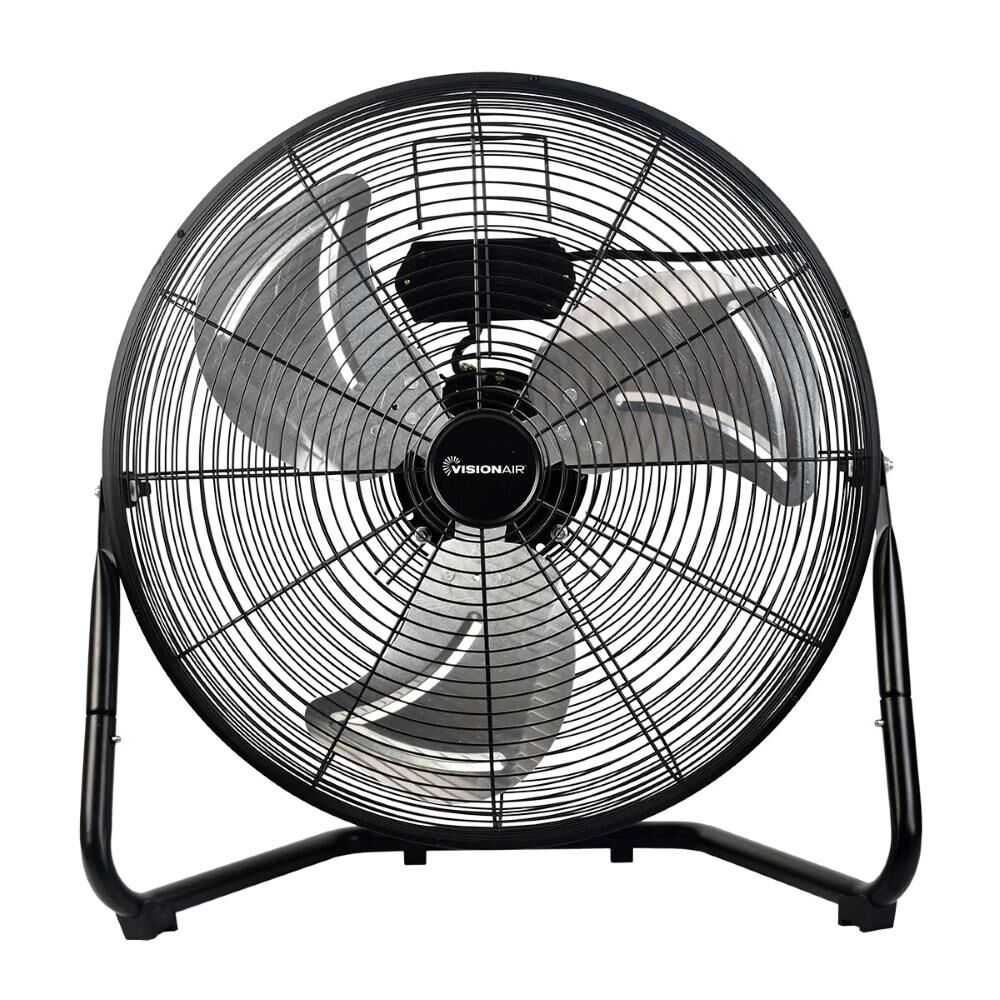 Visionair High Velocity Floor Fan with Aluminum Oil Bearing Motor, 20-In