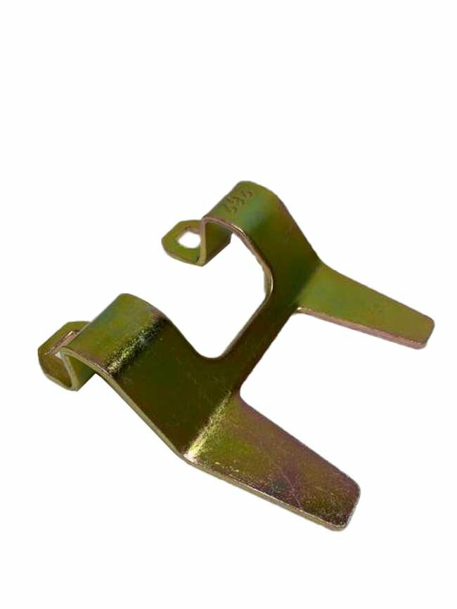 Stamped Hold down Hi-Arch Tie Plate (For Case-Ih, Gehl, Hesston, Newholland) - Yellow