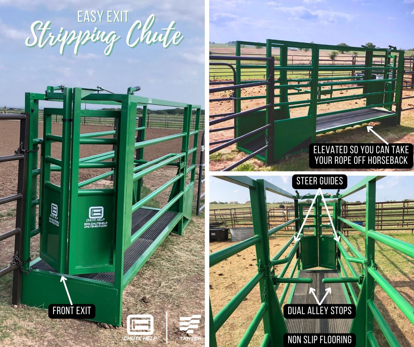 Chute Help Easy Exit Right Stripping Chute With Ramp