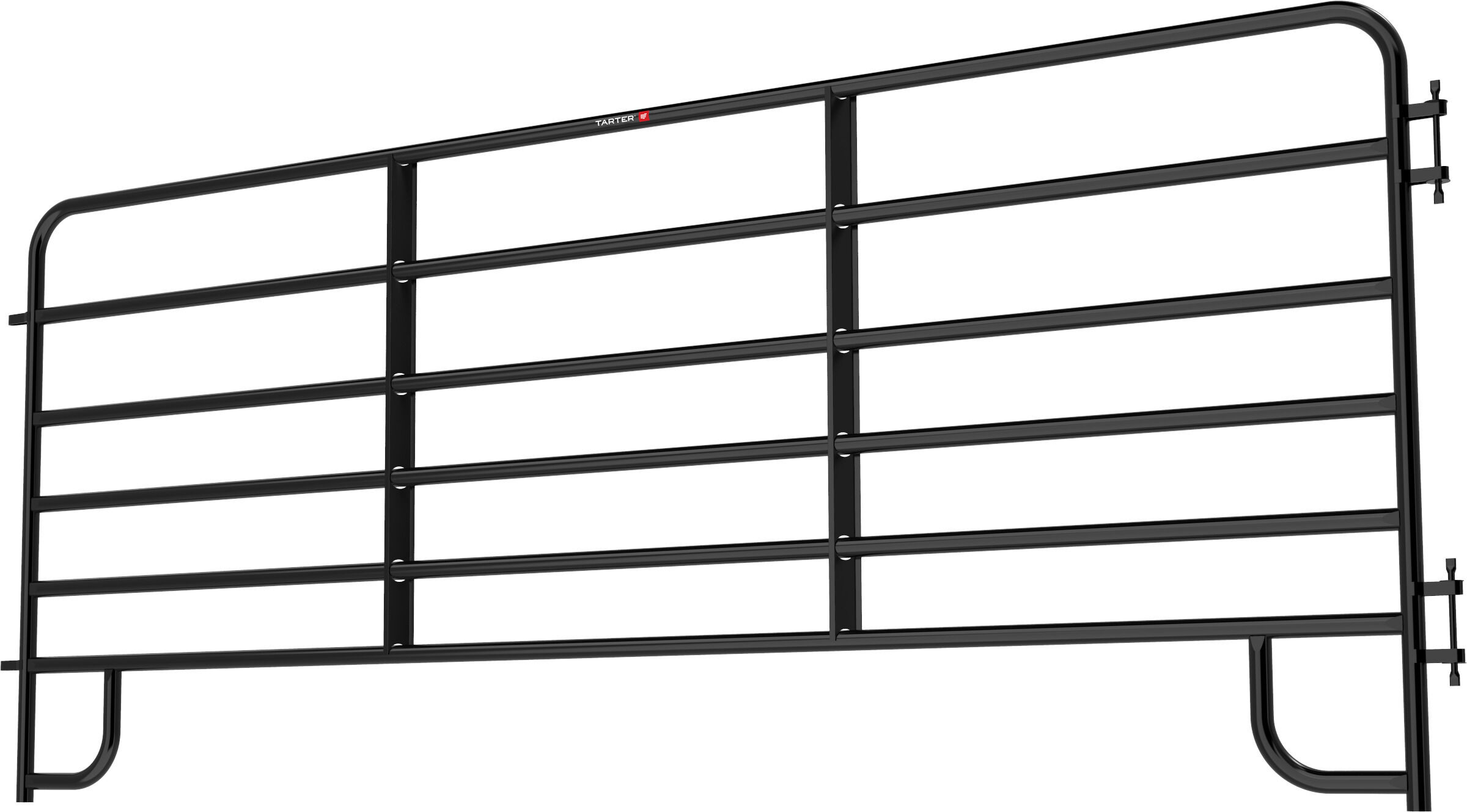 Tarter Black 6-Bar American Panel, 12 ft.