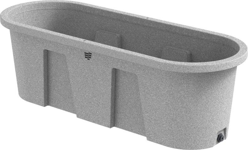 Tarter Oval DuraTough Poly Stock Tank, 150-Gal