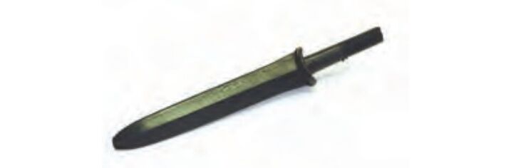 SpeeCo Full Diamond Harrow Tooth With 1/2 in. Thread, 8 in.