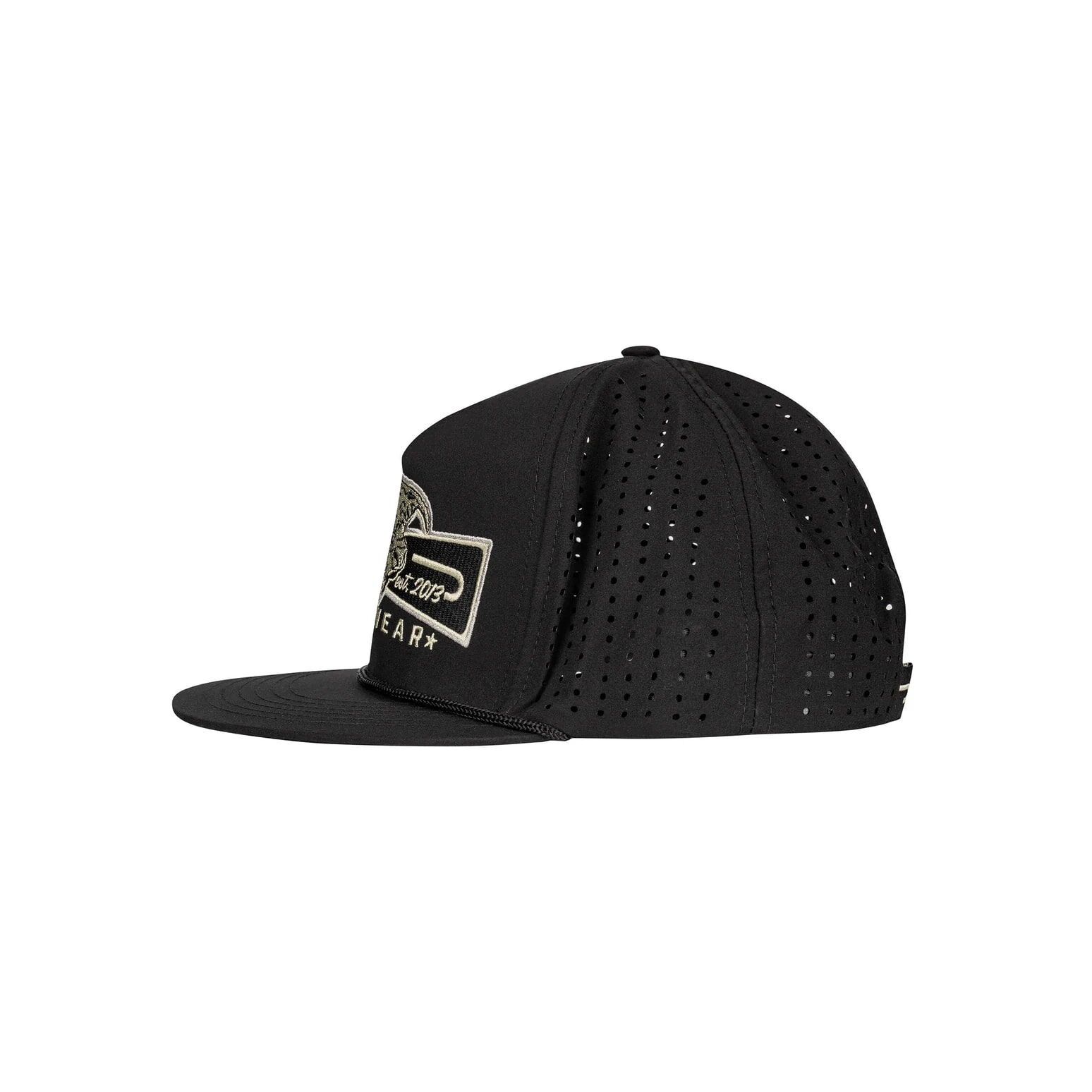 Lazy J Ranch Men's Diamond Banner Performance Rope Hat in Black