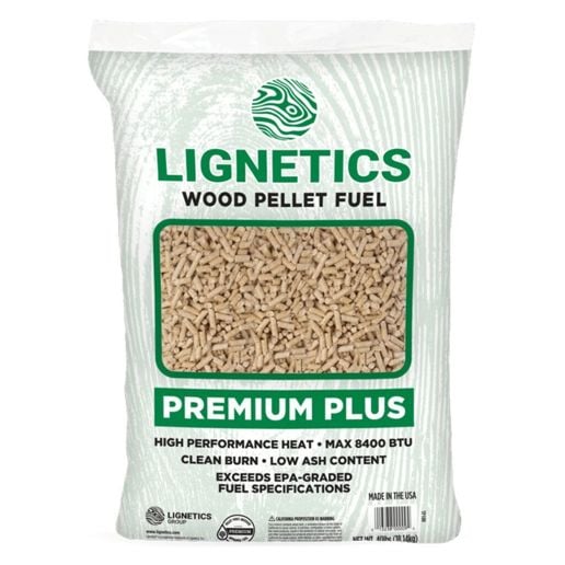 Lignetics Lignetics Premium Plus Wood Pellet Fuel, 40-Lb