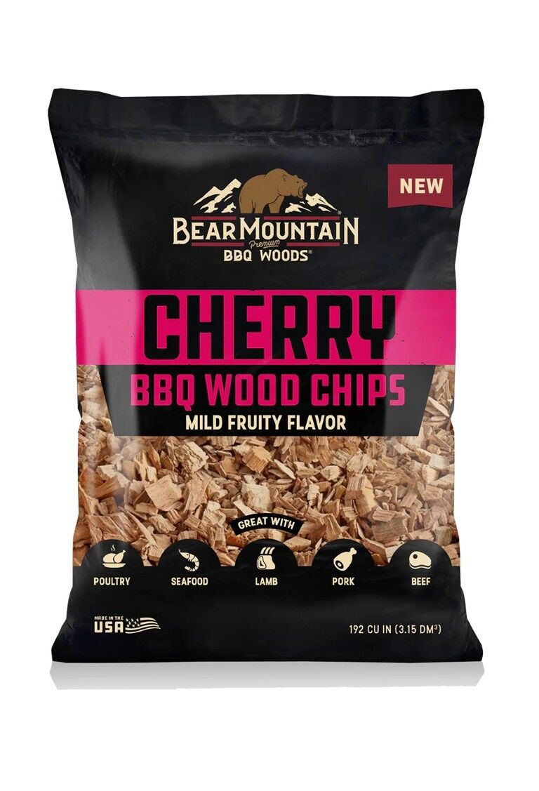 Bear Mountain BBQ Cherry BBQ Wood Chips, 2-Lb