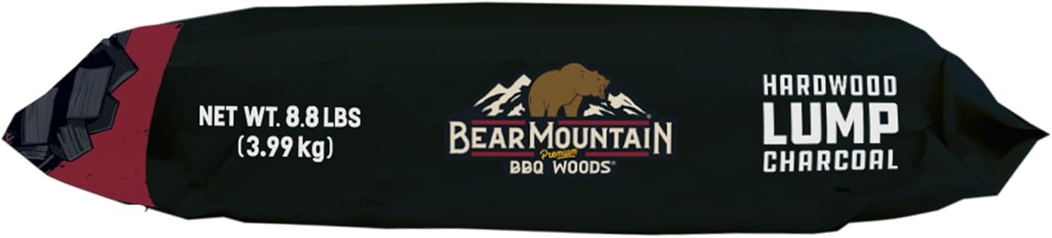 Bear Mountain BBQ Hardwood Lump Charcoal, 8.8-Lb