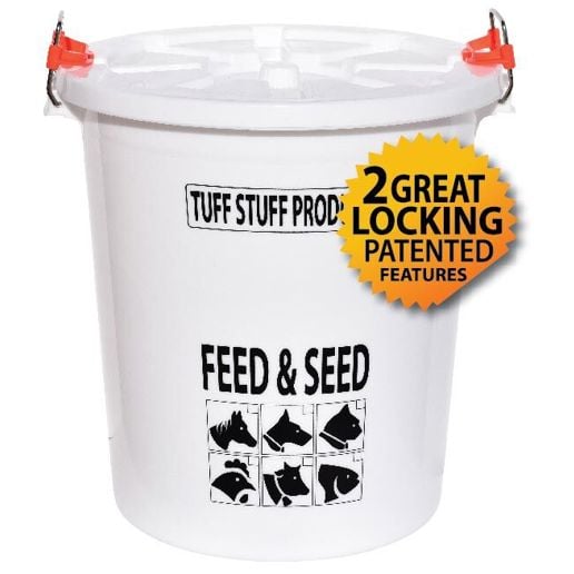 Tuff Ruff Product.color Tuff Stuff Feed And Seed Storage Bucket 80 lb - 17 gal