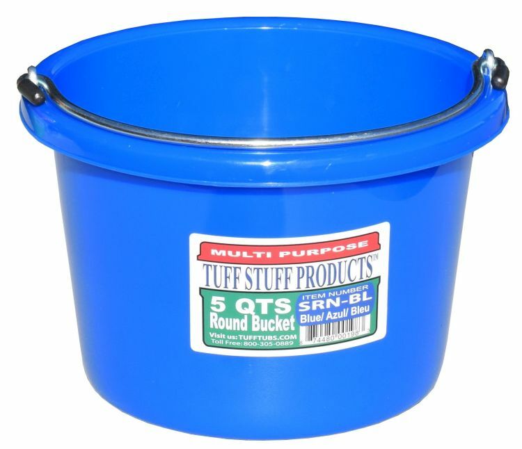 Tuff Stuff Round Bucket - 5 qt
