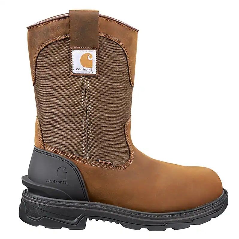 Carhartt Men's Ironwood Waterproof 11-In Soft Toe Wellington Boot