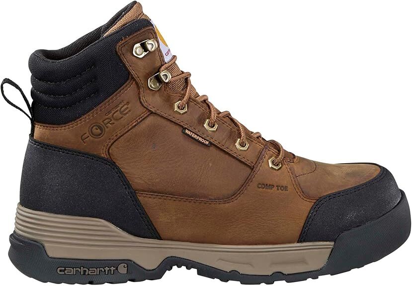 Carhartt Men's Force HD 6-In Waterproof Composite Toe Work Boot
