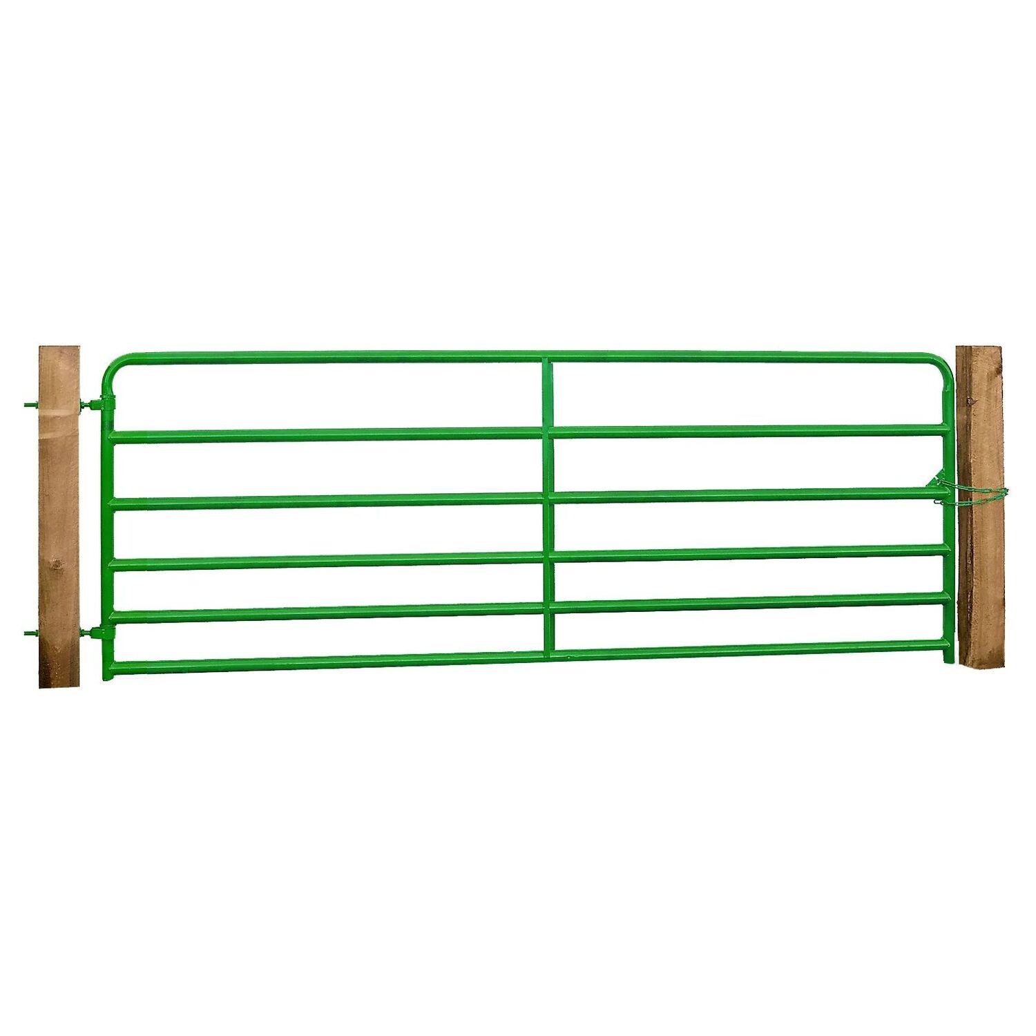 Hutchison Inc. CG650 Green 6 Rail Livestock Gate, 8-Ft x 50-In