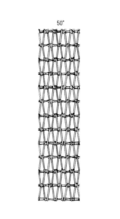 Red Brand Keepsafe V-Mesh Horse Fence, 12.5-Ga, 165-Ft x 50-In