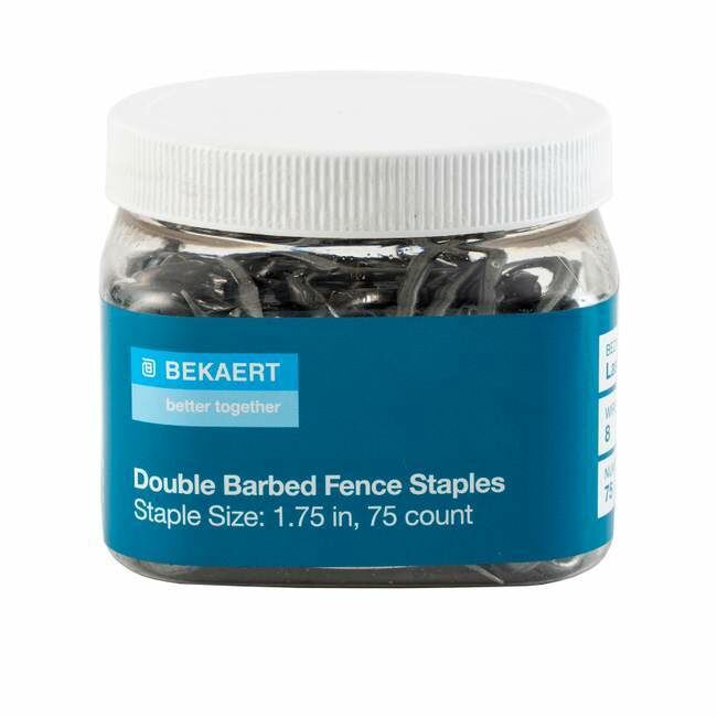 Bekaert 1.75 in Fencing Staples - 75 Count
